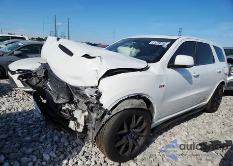 2018 Dodge Durango Srt из США, поврежденный, VIN 1C4SDJGJ8JC132554